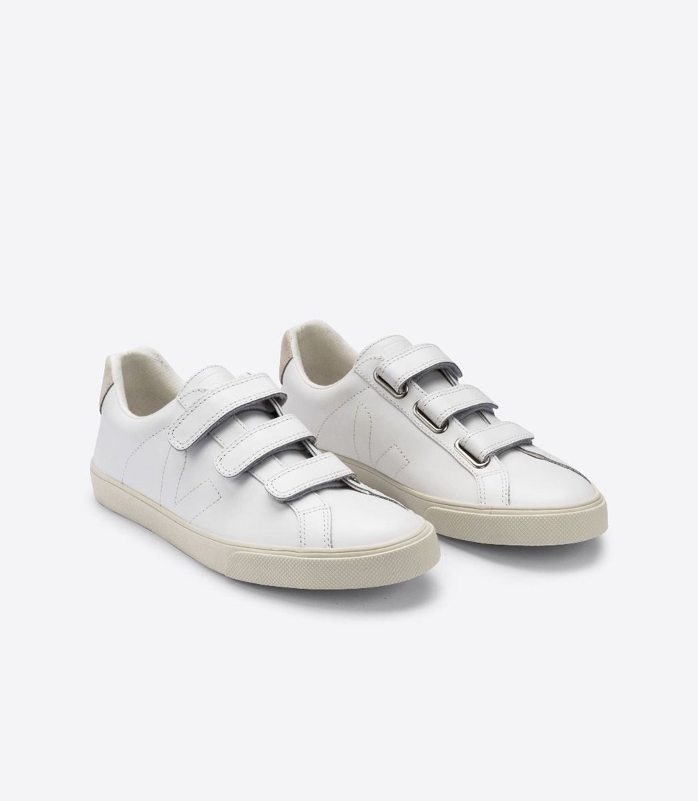 Veja Sneakers Mens - 3-lock Leather - White - 2596BRYGH